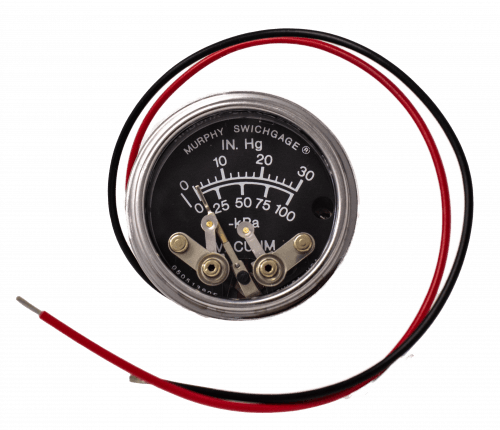 Enovation Controls by Murphy - 20V / 25V / A20V / A25V SERIES VACUUM SWICHGAGE