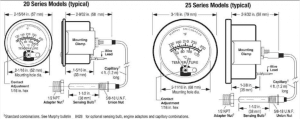 Enovation Controls by Murphy - 20T / 25T SERIES TEMPERATURE SWITCHGAGE Diagram 3