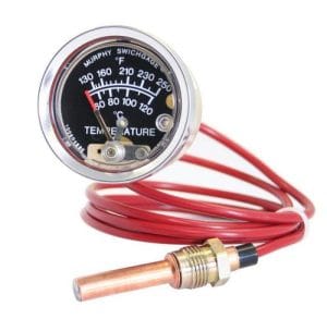 Enovation Controls by Murphy - A20T / A25T SERIES TEMPERATURE SWICHGAGE