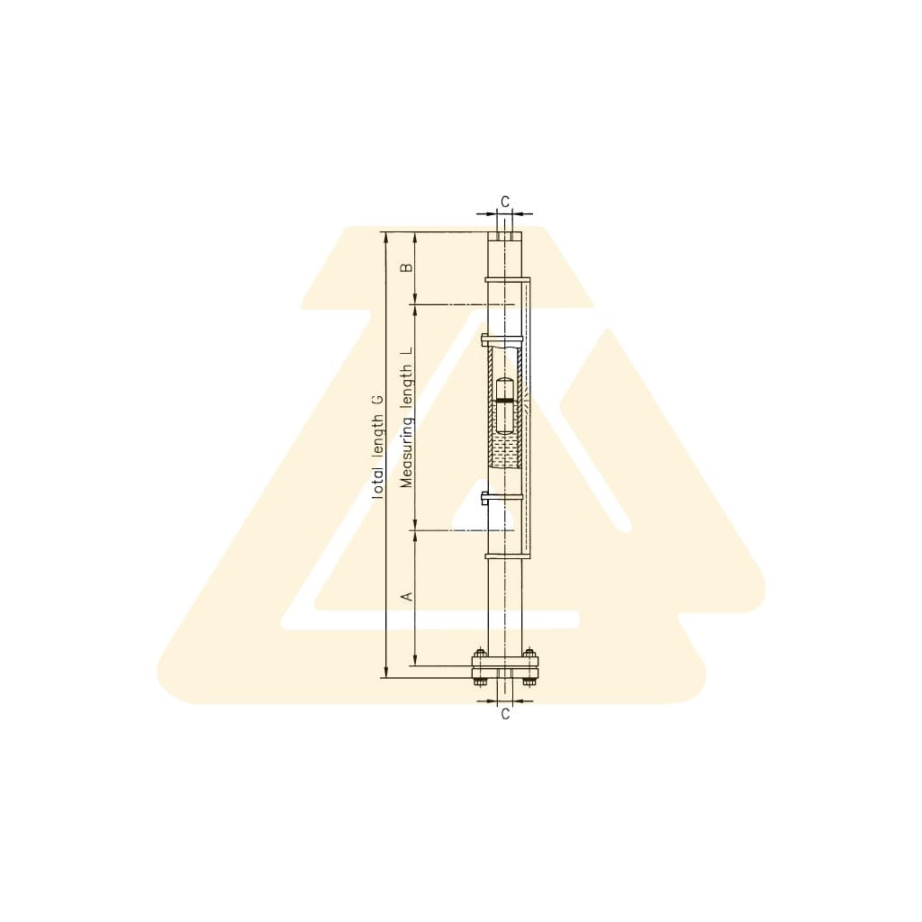 Intra-Automation Magnetic Level Gauge (Bottom Mounted) - Totalmas Level Gauges Supplier in Kuala Lumpur Malaysia
