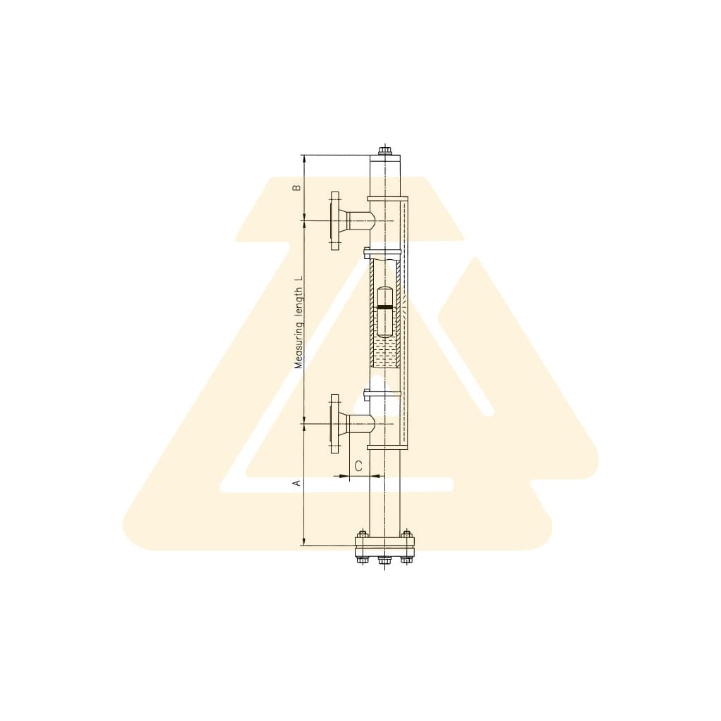 Intra-Automation Magnetic Level Gauge (Side Mounted) - Totalmas Level Gauges Supplier in Kuala Lumpur Malaysia