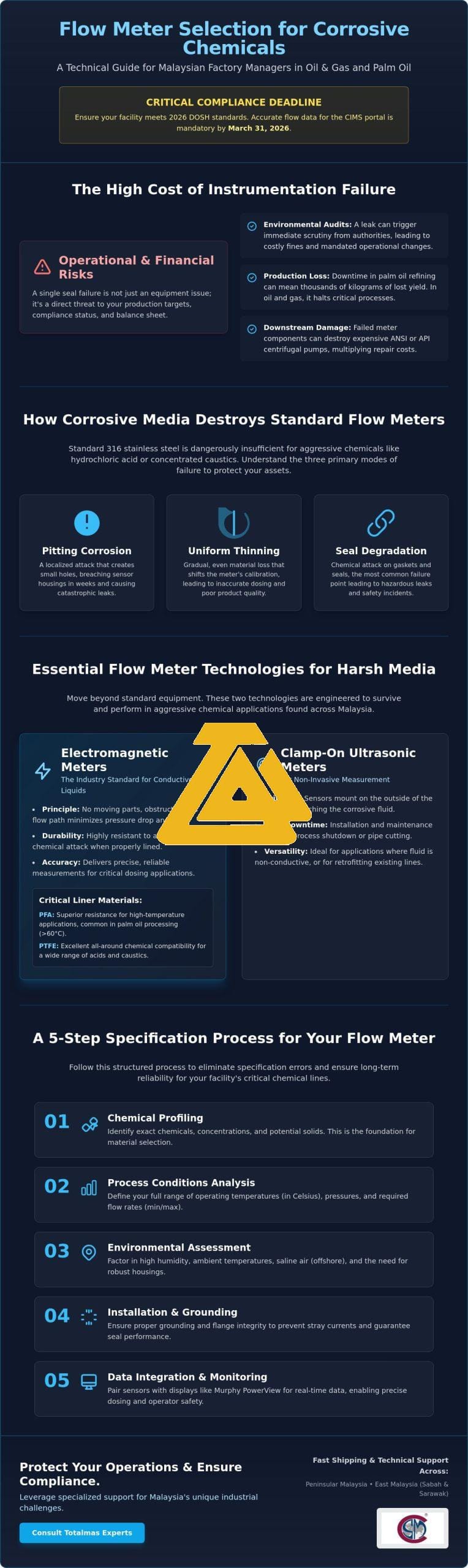 How to Select and Implement a Flow Meter for Corrosive Chemicals in 2026