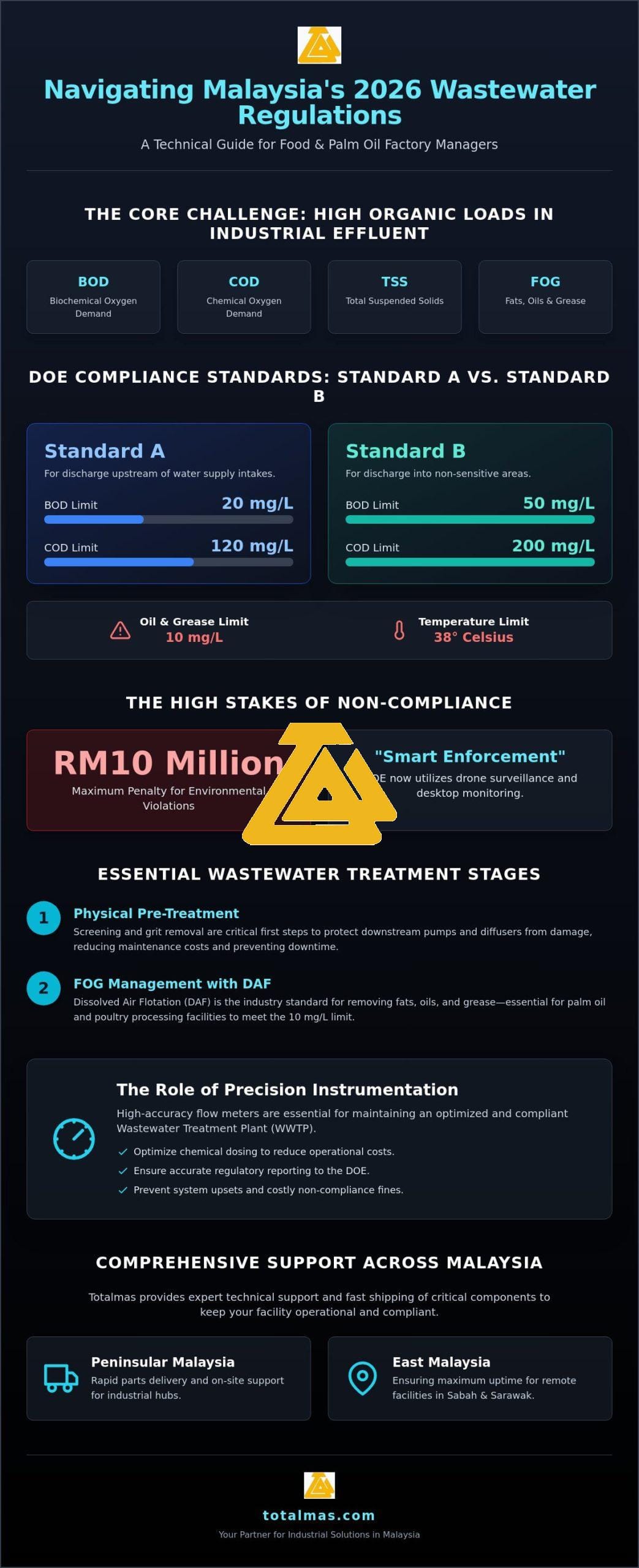 Wastewater Treatment for Food Processing Industry: A 2026 Malaysian Technical Guide