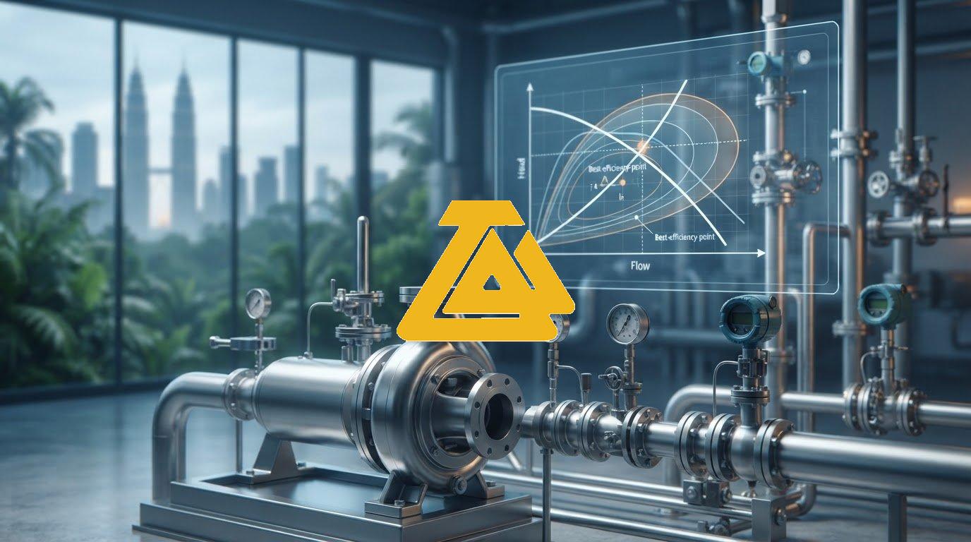 Pump Performance Curve Analysis: Flow, Efficiency and Operating Limits